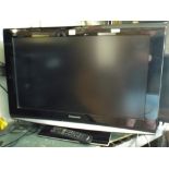A Panasonic 32" digital LCD TV with freeview etc