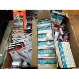 A very large box of metal strapping kits, glaze coat, zip kicker,