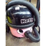 A pink Hetty, Henry style hoover,