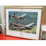 "Together Again" - RAF Battle of Britain memorial flight photograph, limited edition 88/419,