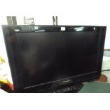 A Panasonic Viera 32" digital LCD TV with freeview etc