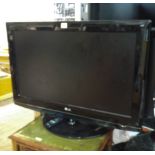 An LG 32" digital television with freeview etc