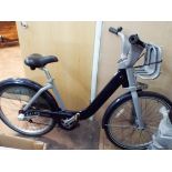 A large heavy duty unisex ex-London rental bicycle