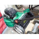 A Qualcast with Briggs and Stratton 158cc engine,