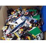 A large box of lego etc