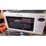 A Panasonic inverter microwave oven