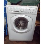 A Hotpoint washing machine