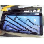 A new 5 piece wrecking bar set