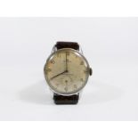 Vintage Rolex wrist watch, white dial with Arabic numerals,