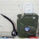 A new 20ltr jerry can,