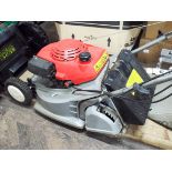 A Honda HRB423 petrol engine lawnmower