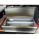 A new stainless steel large electric junction box