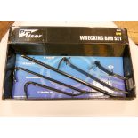 A new 5 piece wrecking bar set