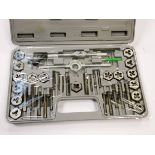 A 40 piece tap and die set