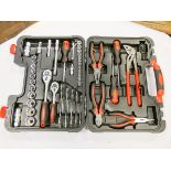 A 65 piece home tool kit