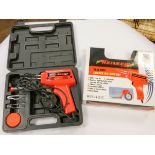 A soldering gun kit