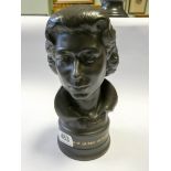 Basalt bust of Queen Elizabeth II