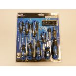 A new 40 piece screwdriver set