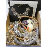 A large quantity of assorted necklaces