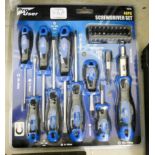 A new 40 piece screwdriver set