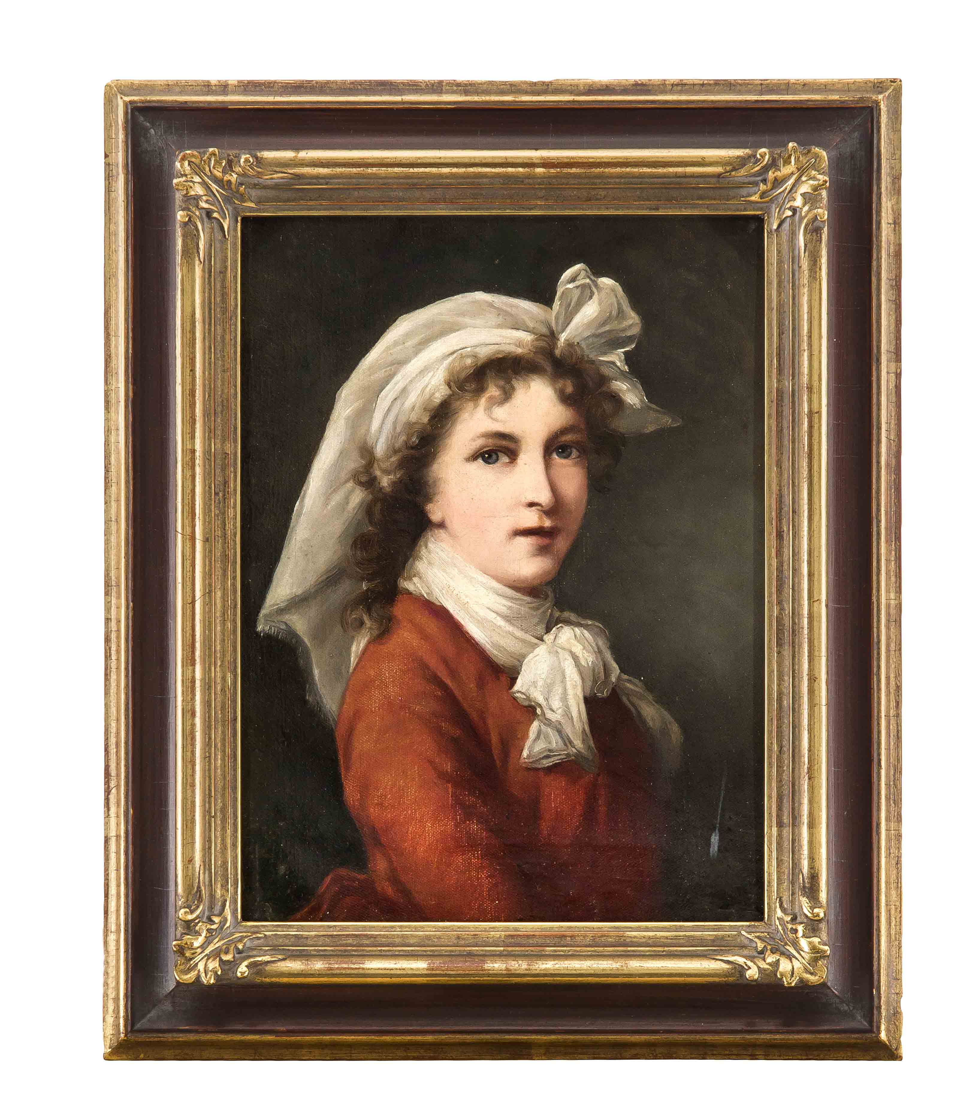 Kopist um 1900. Bildnis der Malerin Elisabeth Vigée Lebrun (1755 - Paris - 1842), freieKopie nach