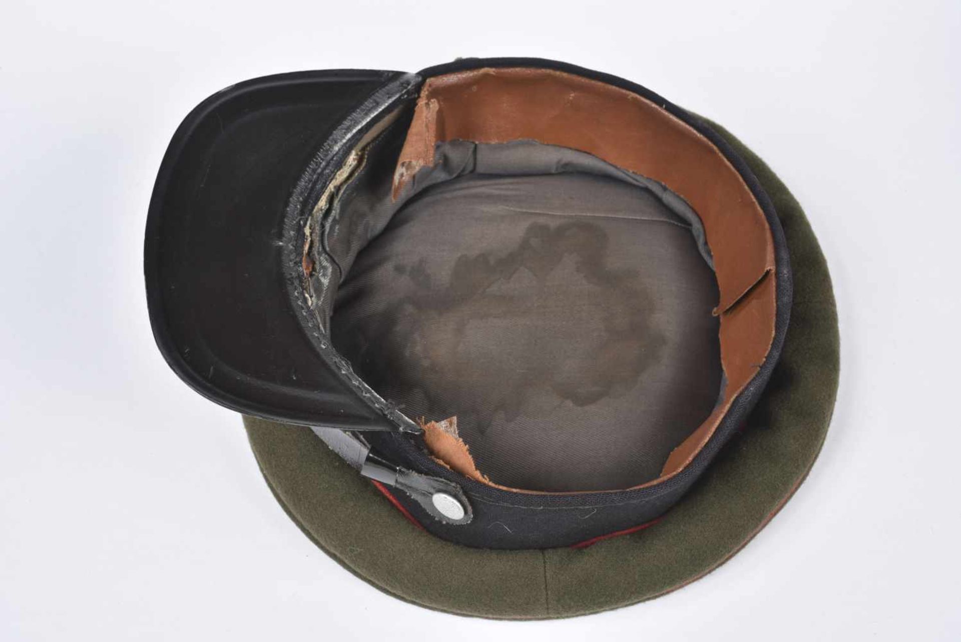 Casquette M.35 Artillerie bandeau noir et passepoil rouge, avec étoile rouge aux armoiries - Bild 4 aus 4