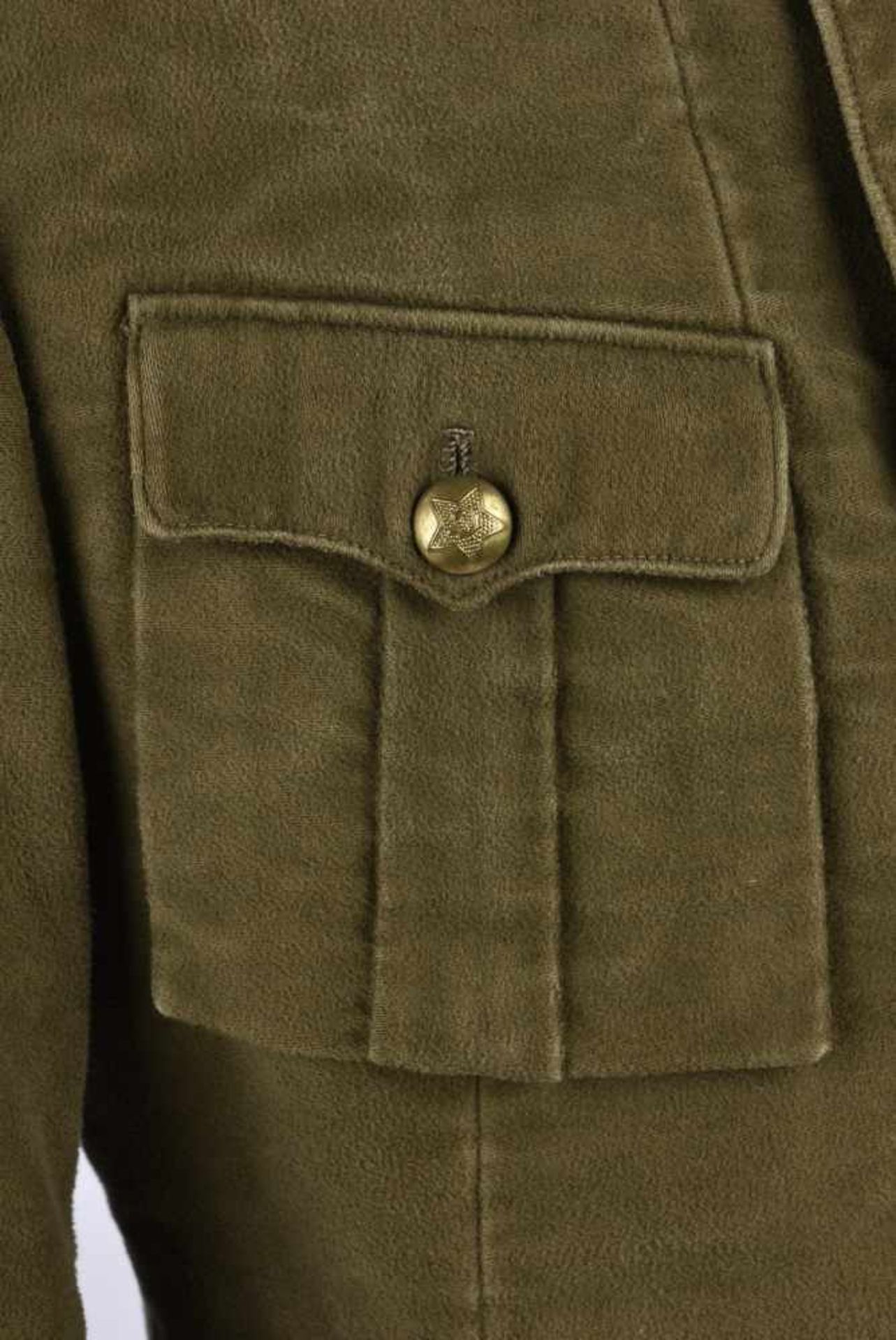 Vareuse M.35 french d'un Capitaine de linfanterie Complète avec ses pattes de col et ses grades - Bild 3 aus 4