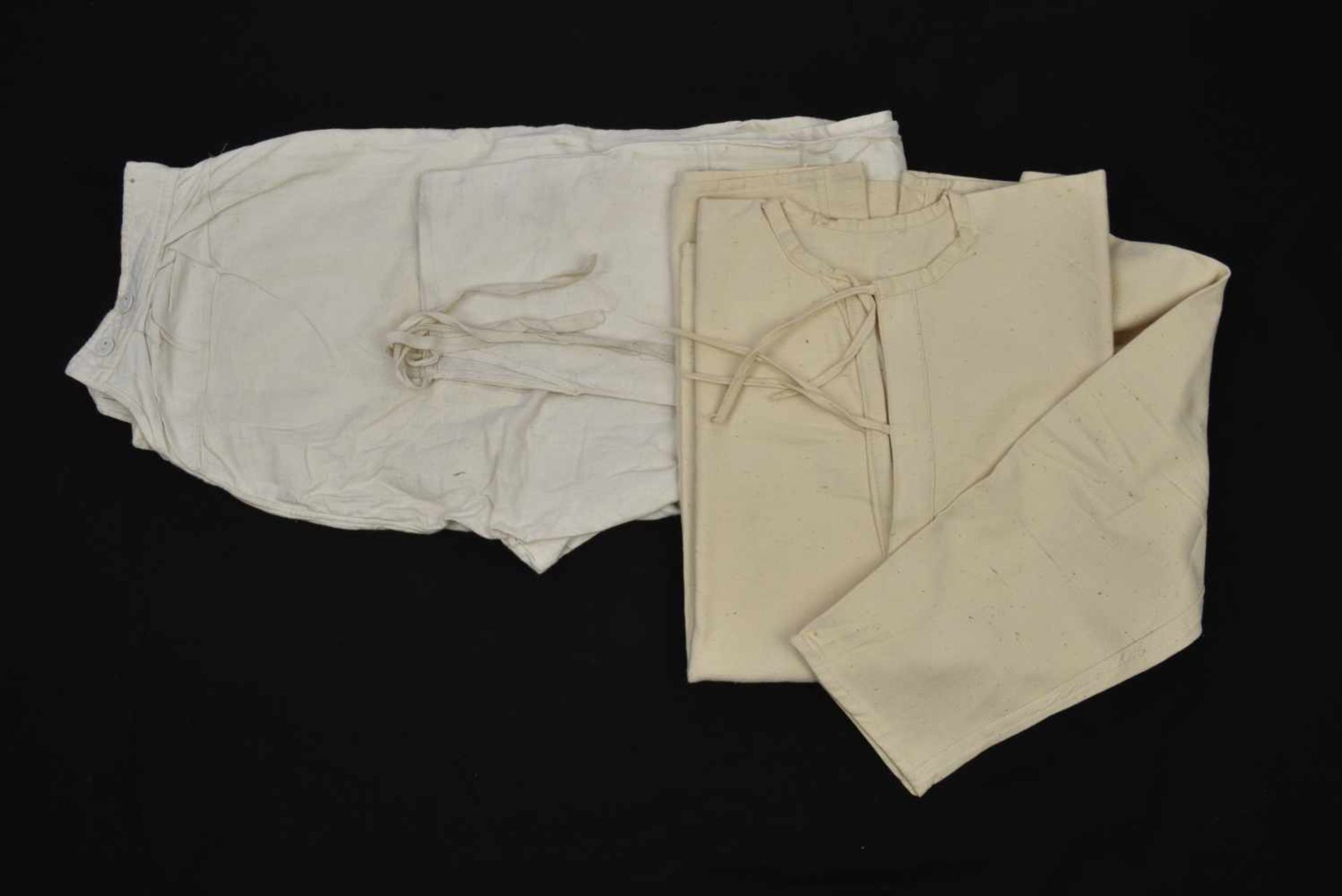 Bidon M.31 daté 1931 avec étui suspendu en toile khaki. Cette pièce provient de la collection - Bild 3 aus 4