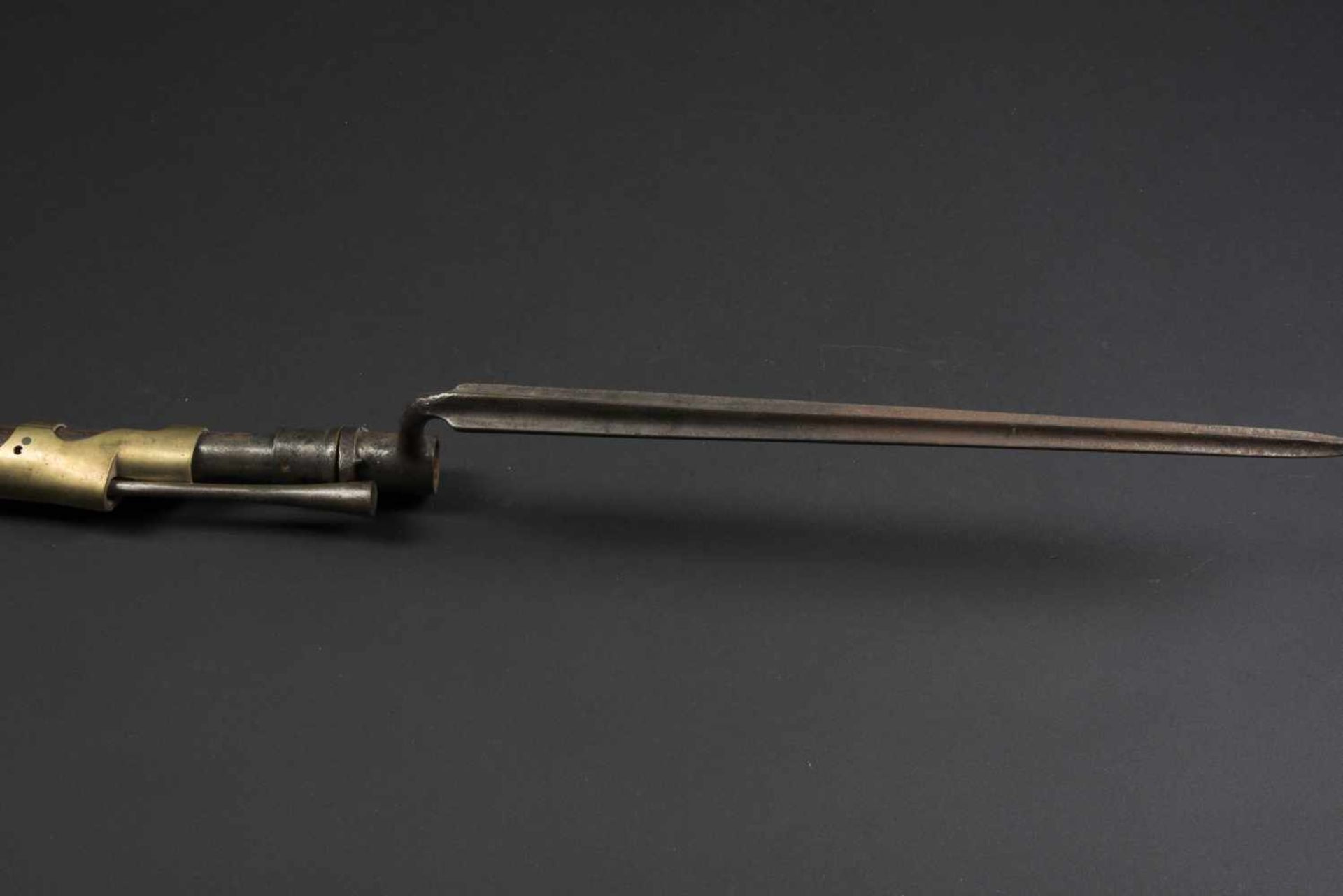 Fusil modèle 1777 des troupes de Marine Platine de la Manufacture nationale de Tulle, garnitures - Bild 4 aus 4