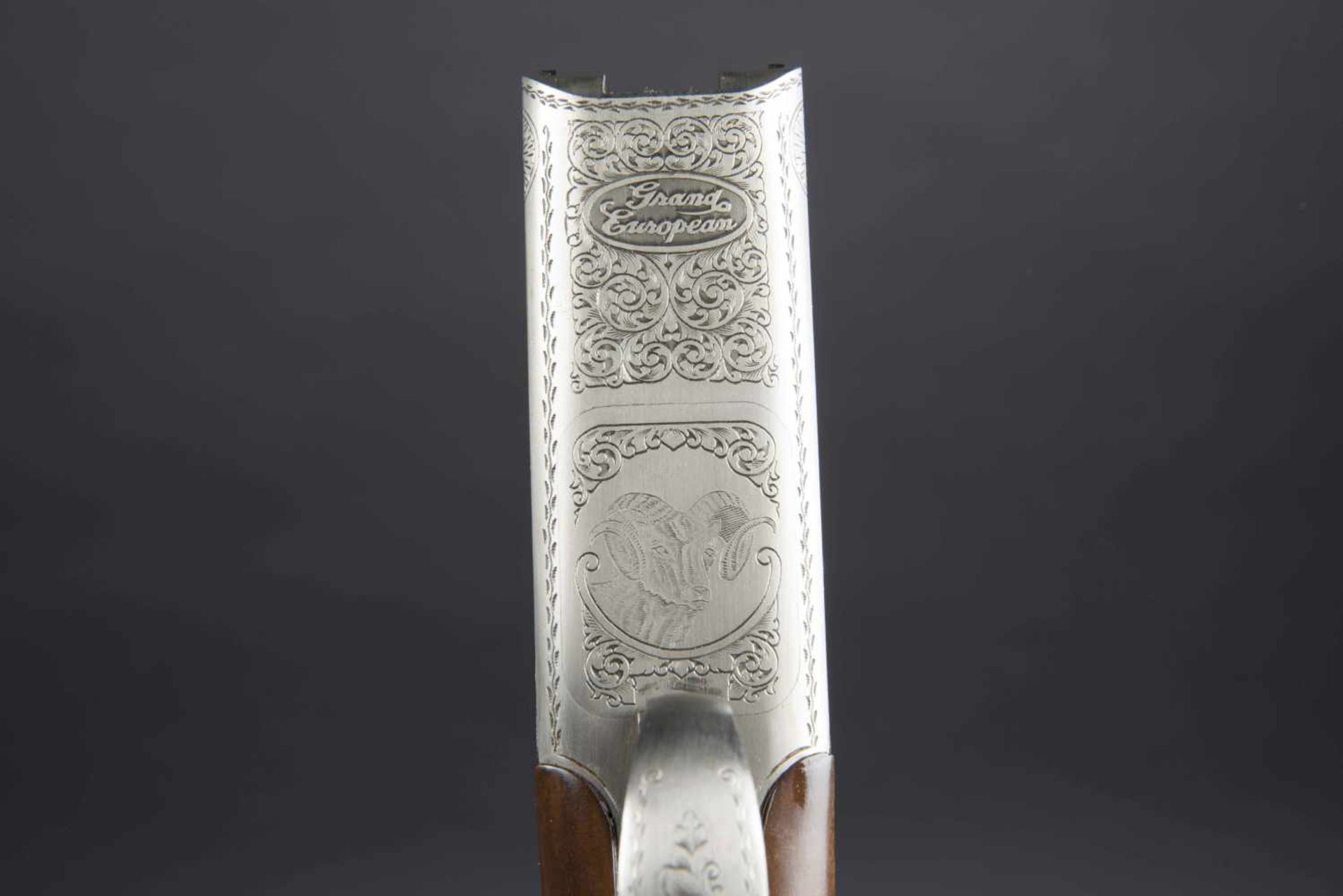Winchester Catégorie C Grand European XT 9,3x74R/9,3x74R. Parties métalliques ciselées, avec - Image 4 of 4