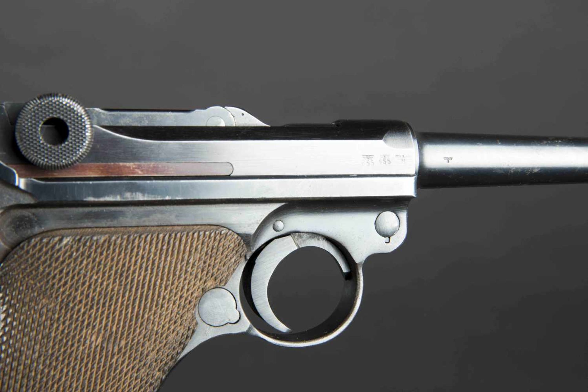 Pistolet P08 et son holster, catégorie B. Fabrication BYF41, numéro 2531, arme visiblement au - Bild 3 aus 4