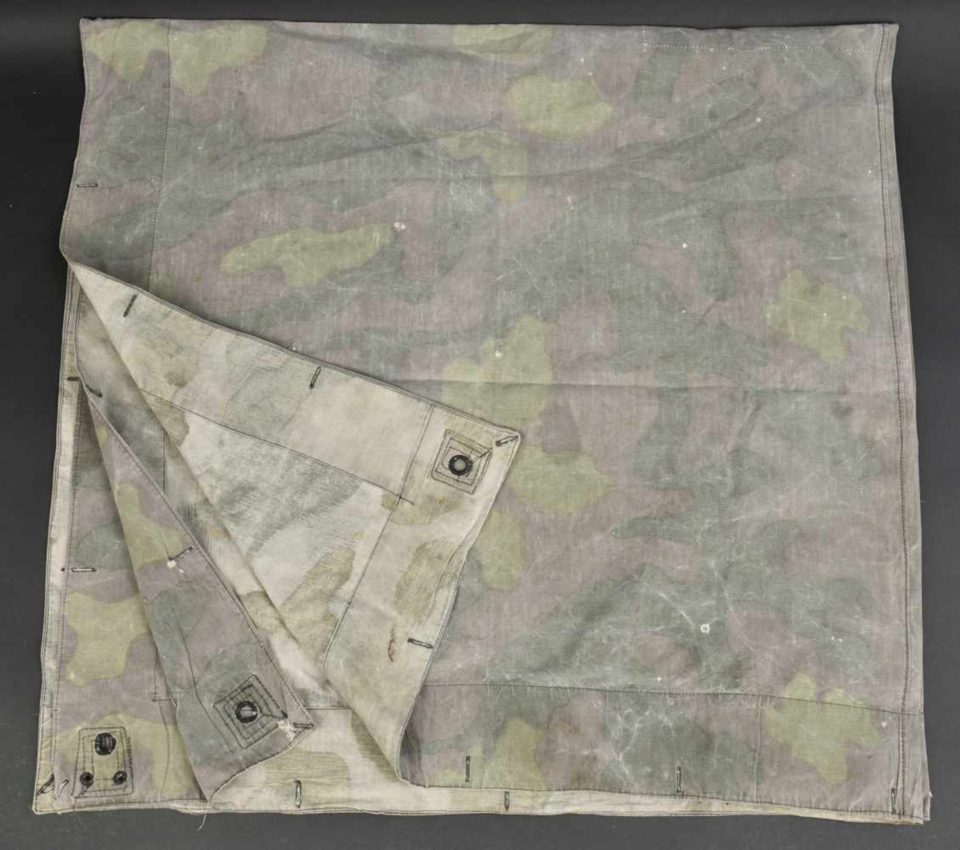 Toile de tente camouflage italien Tissu camouflé type italien, couleurs très passées. Modèle