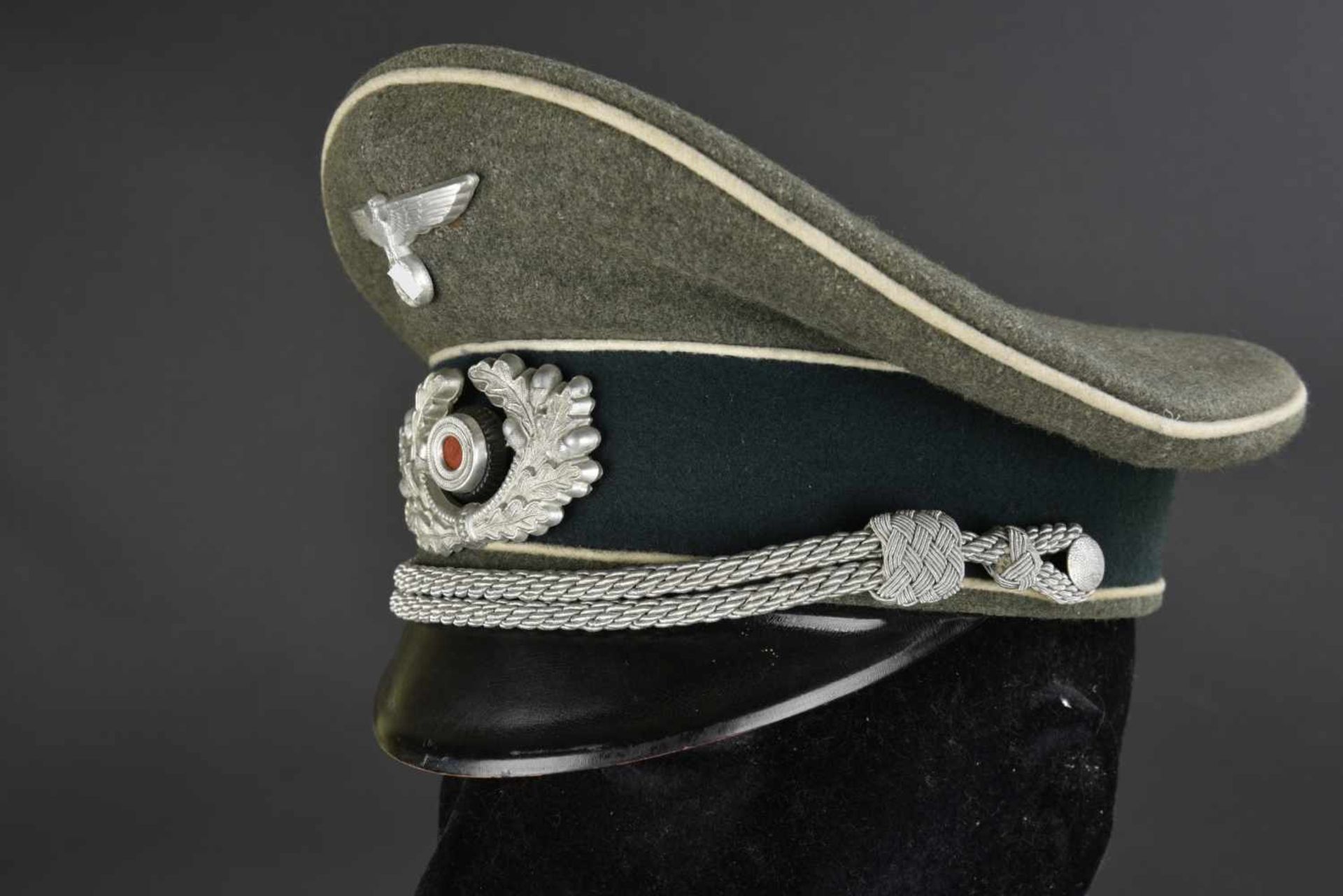 Mannequin d'officier d'infanterie de la Heer Toutes les pièces d'uniforme sont des reproductions - Bild 3 aus 4