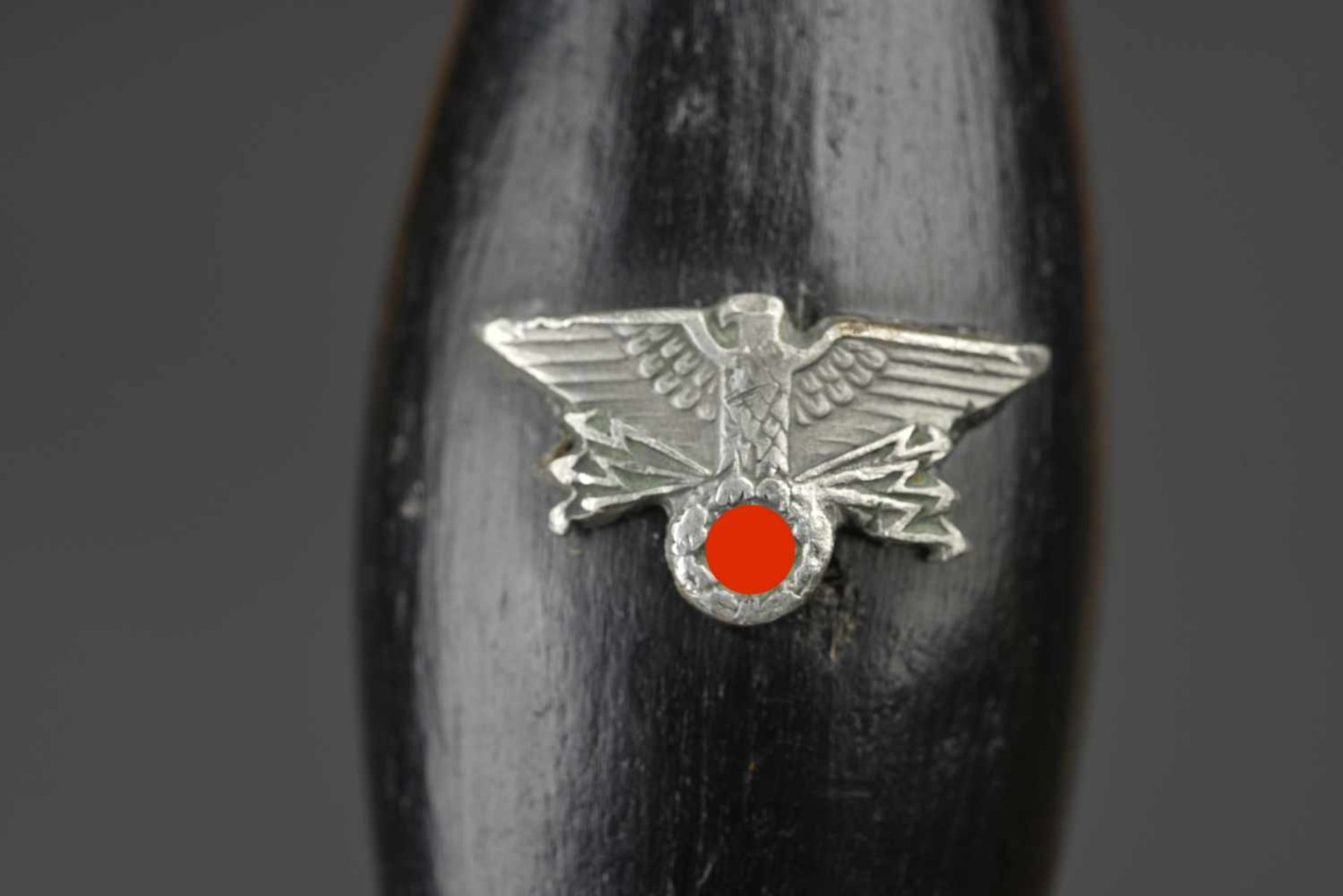 Dague d'officier de la Postschutz Poigné en ébène noir portant l'insigne de la Postschutz, garde - Bild 3 aus 4