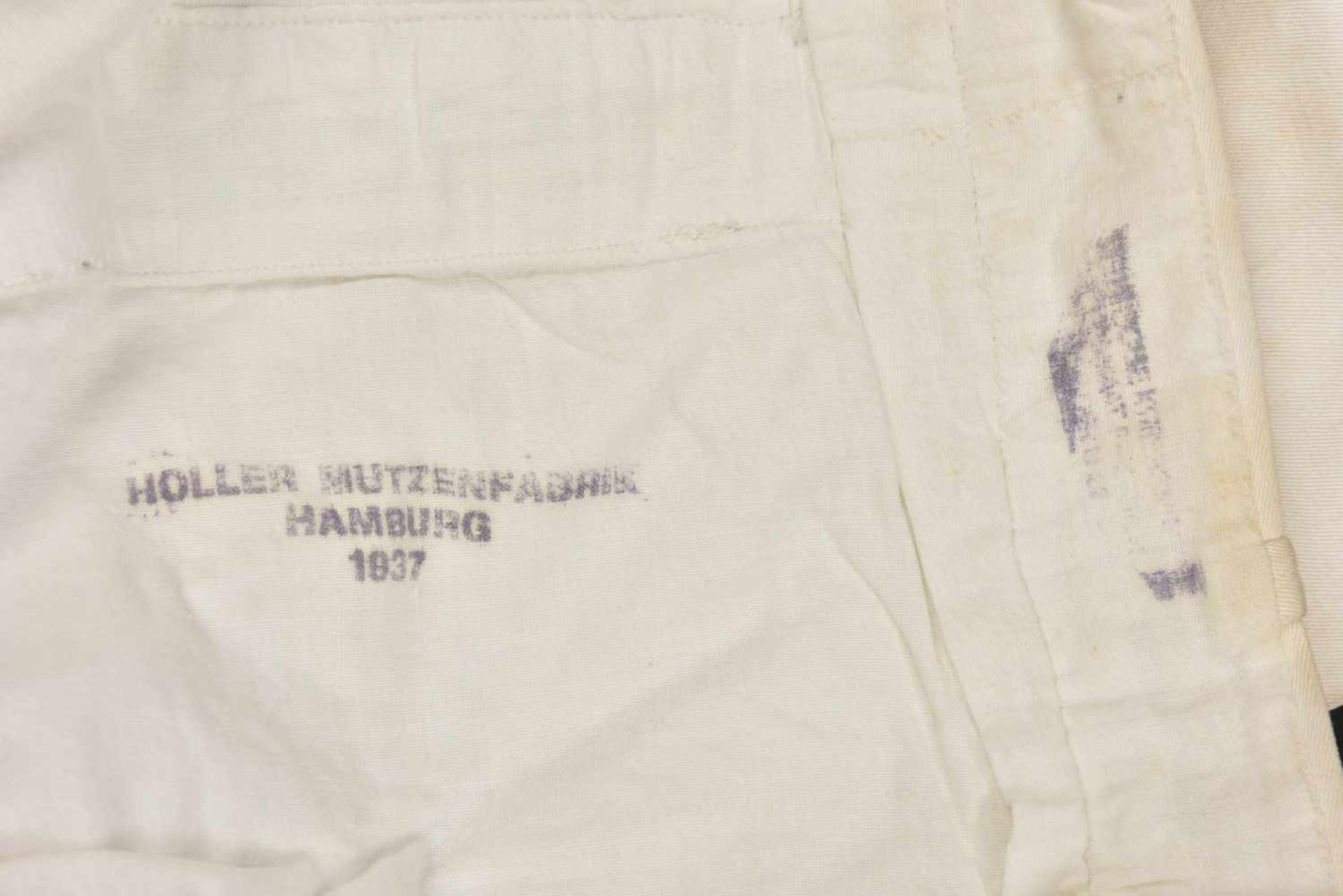 Uniforme d'été d'officier de la Kriegsmarine Comprenant une vareuse en tissu coton blanc, tous les - Bild 2 aus 4