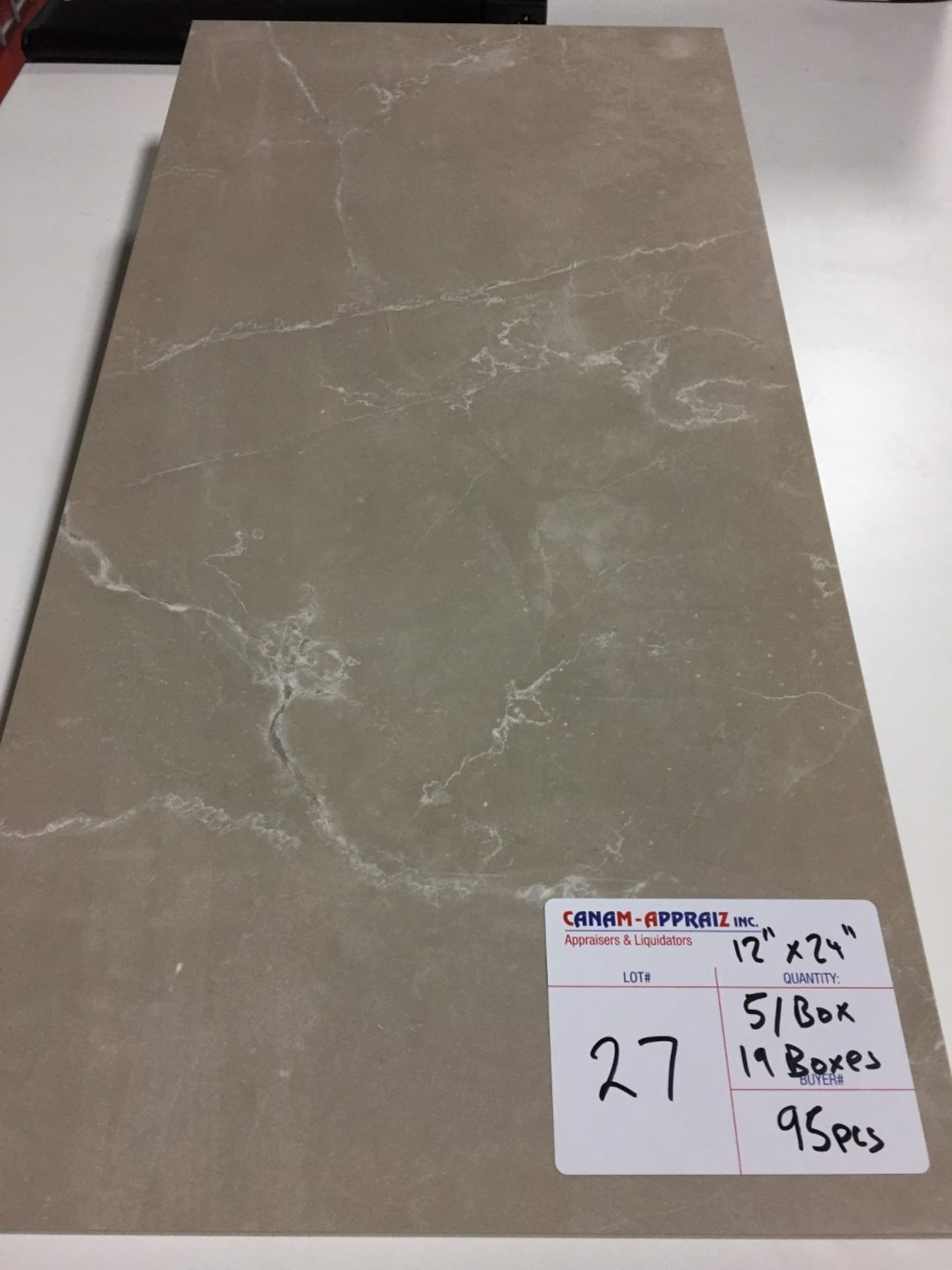 12"X24" MARMOKER PULPIS TORTORA COLOUR BODY GLAZED PORCELAIN POLISHED TILE MADE IN ITALY BY