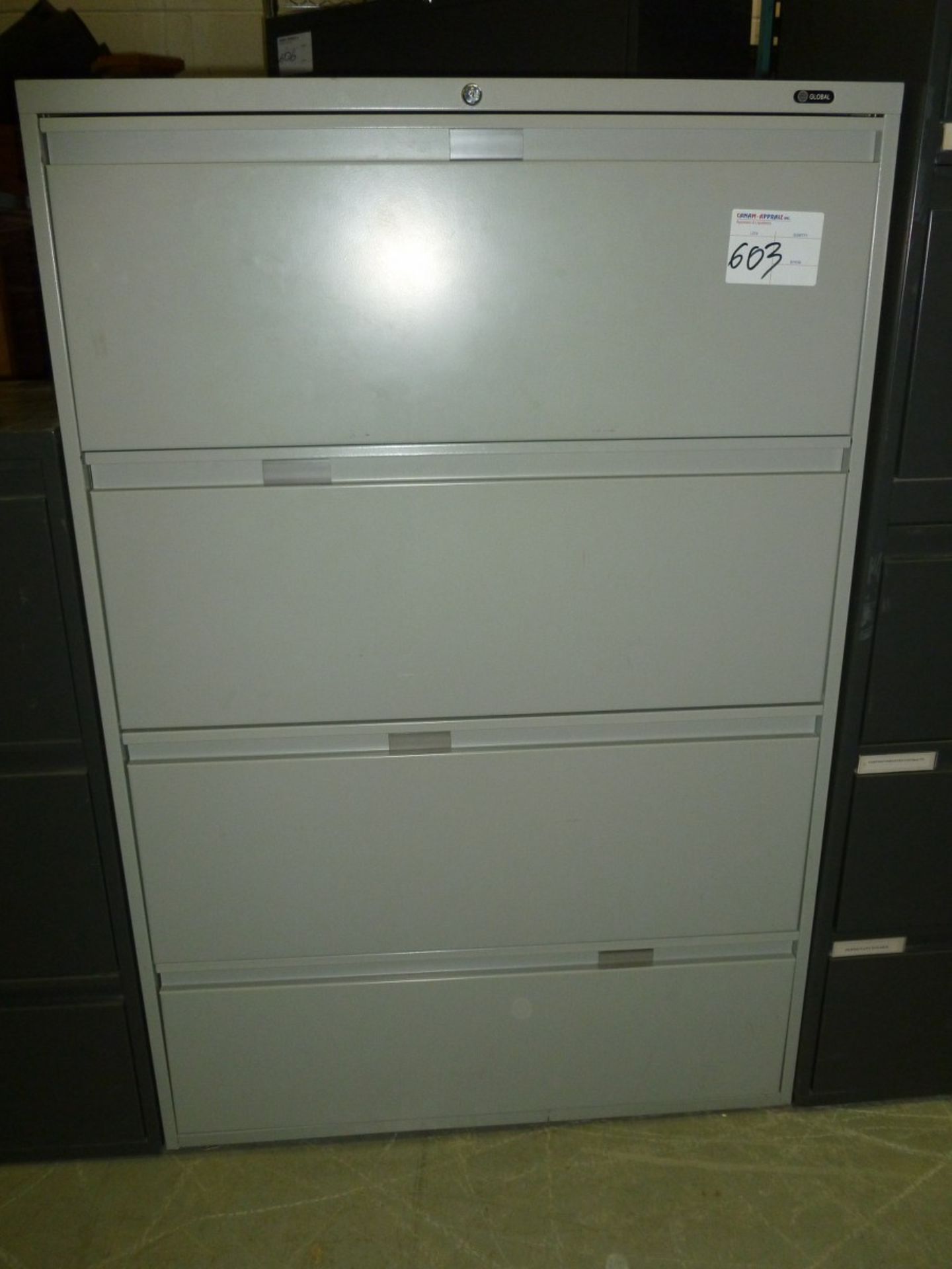 FOUR TIER FILING CABINET