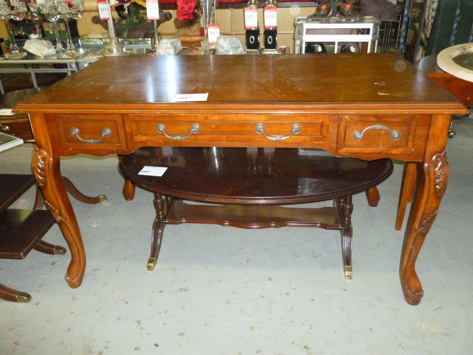 WOOD STUDY DESK