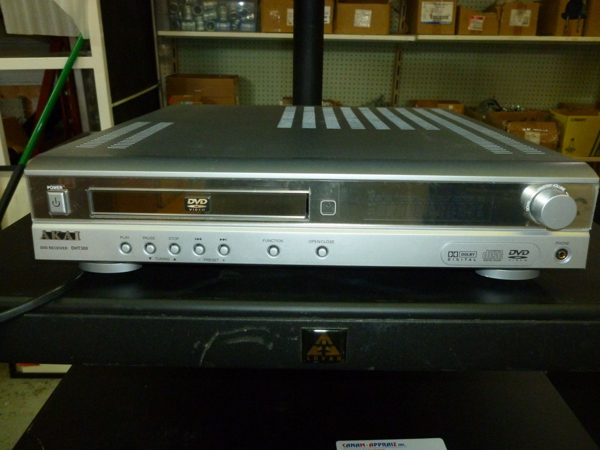 TECHNICS SL-1600MK2 RECORD PLAYER; AKAI DVD PLAYER; NEXTECH RECEIVER/DVD PLAYER - Image 3 of 6