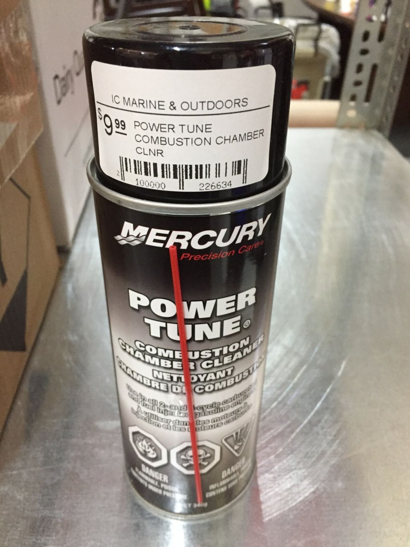 LOT OF MERCURY PRECISION CARE - POWER TUNE COMBUSTION CHAMBER CLEANER X 12 CANS - Image 2 of 3