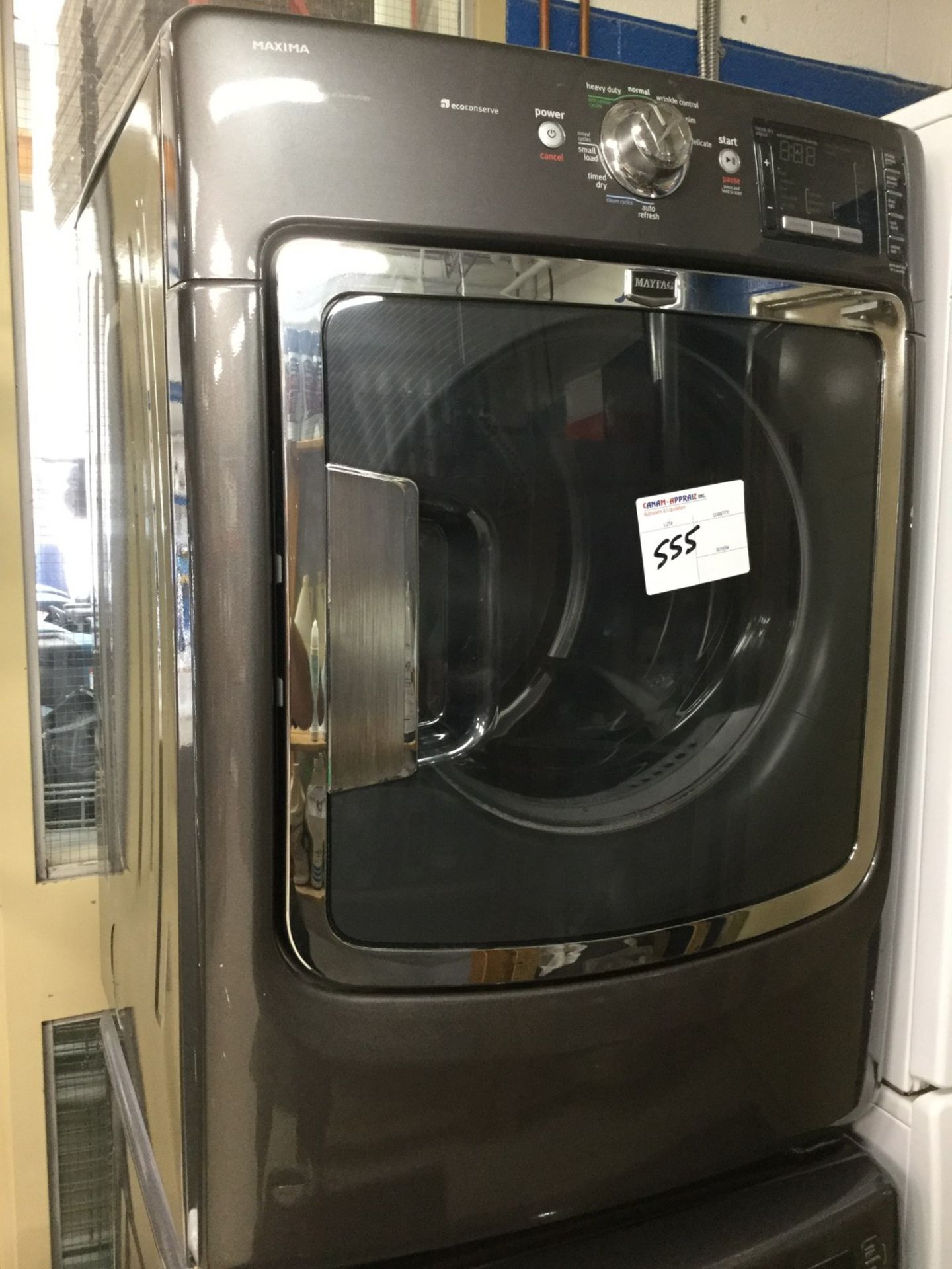 1 X MATAG - MAXIMA COMMERCIAL DRYER - MODEL # YMED60000XG0