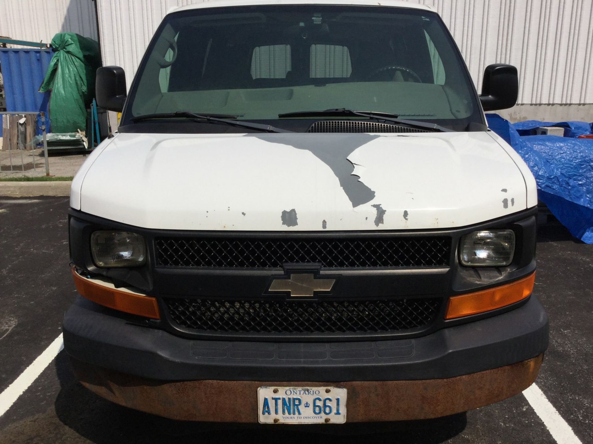 2007 CHEVY EXPRESS G1500 - VIN# 1GNFH15T771222381 - CARGO VAN W/ 203,538KM - Image 12 of 16