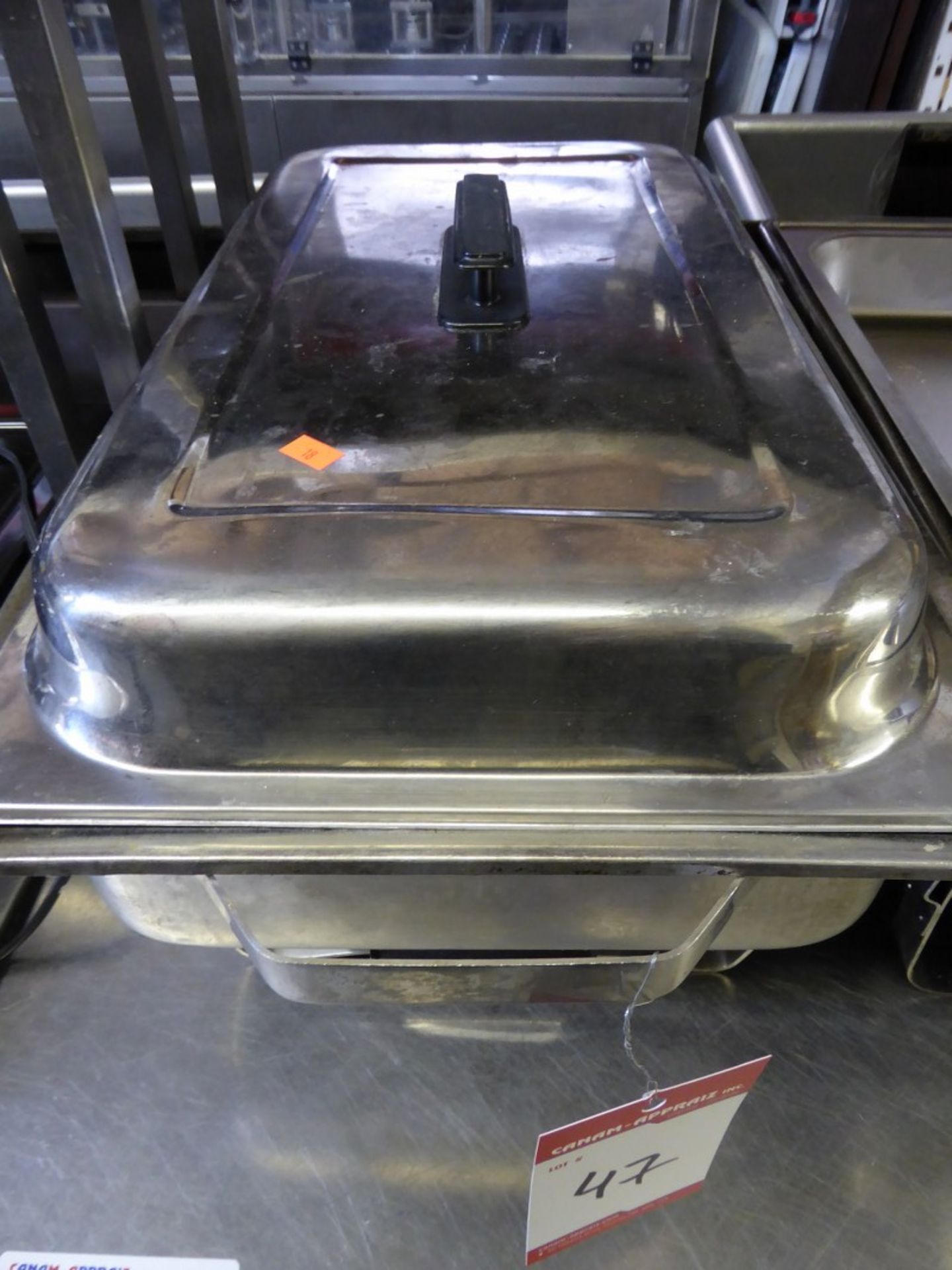 STAINLESS STEEL BUFFET FOOD WARMER