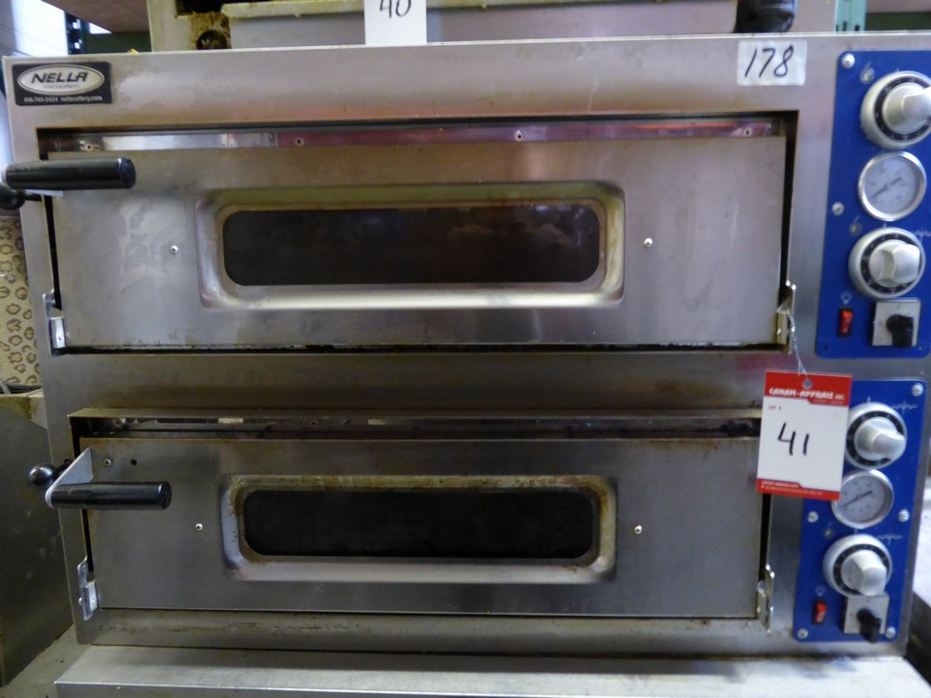 US RANGE - COMMERCIAL DUAL PIZZA OVEN