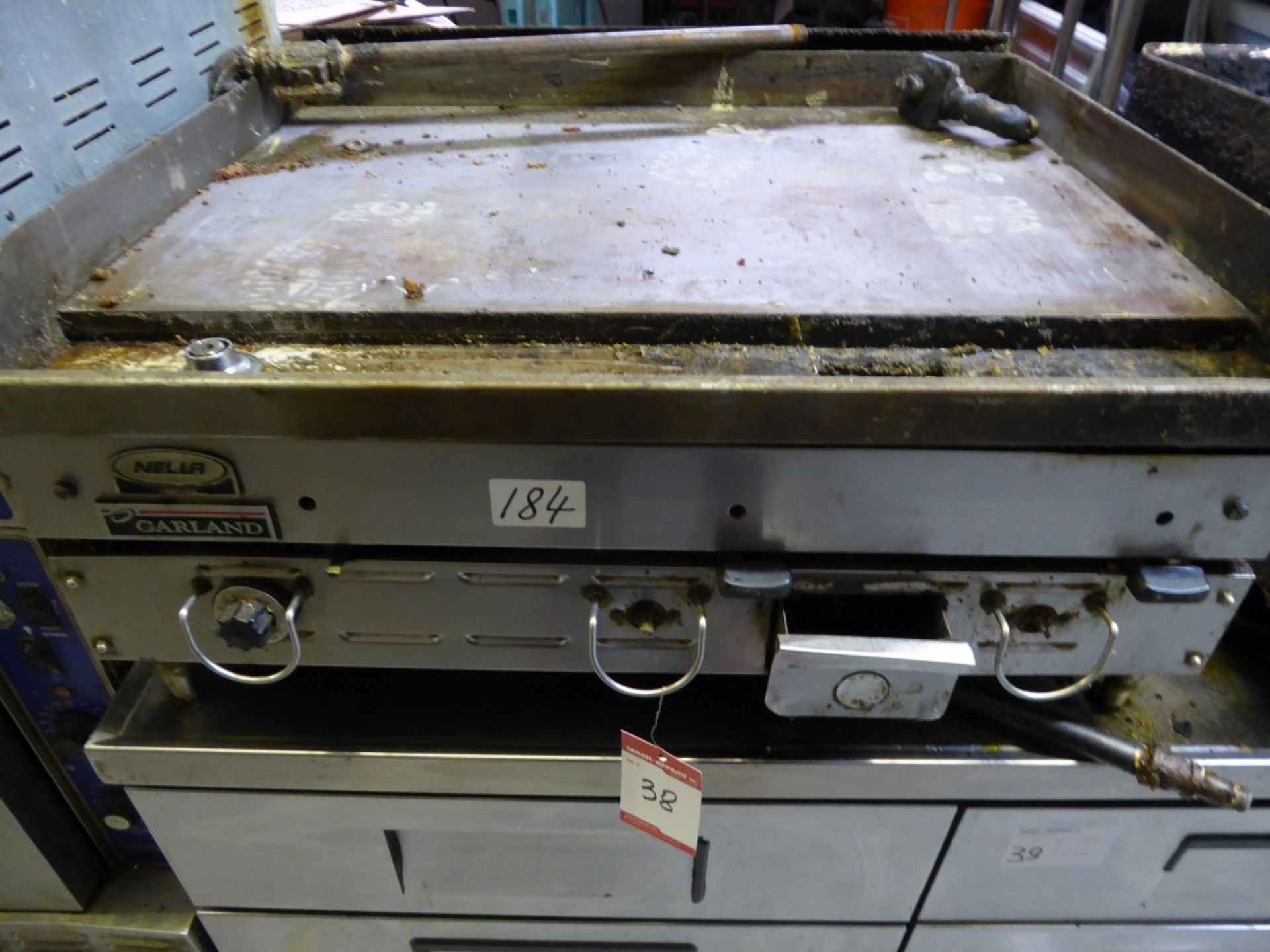 GARLAND - COMMERCIAL GAS FLAT GRILL