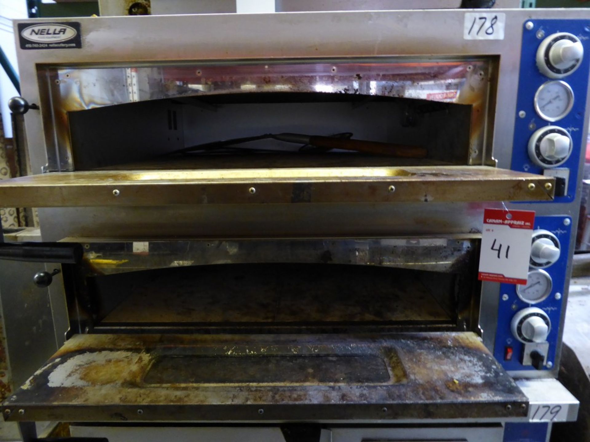 US RANGE - COMMERCIAL DUAL PIZZA OVEN - Image 2 of 2