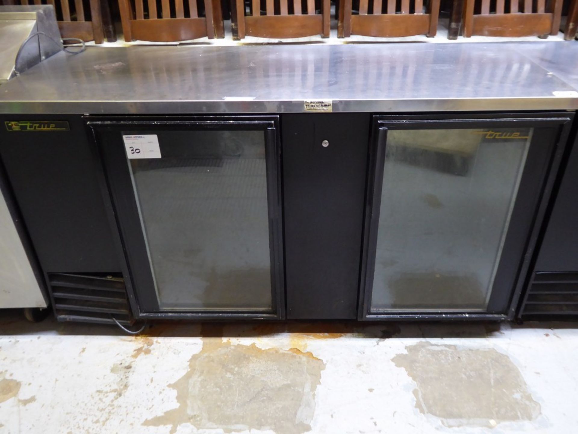 TRUE REFRIGERATION - 2 DOOR/SECTION BAR REFRIGERATOR - MODEL # TBB-3G