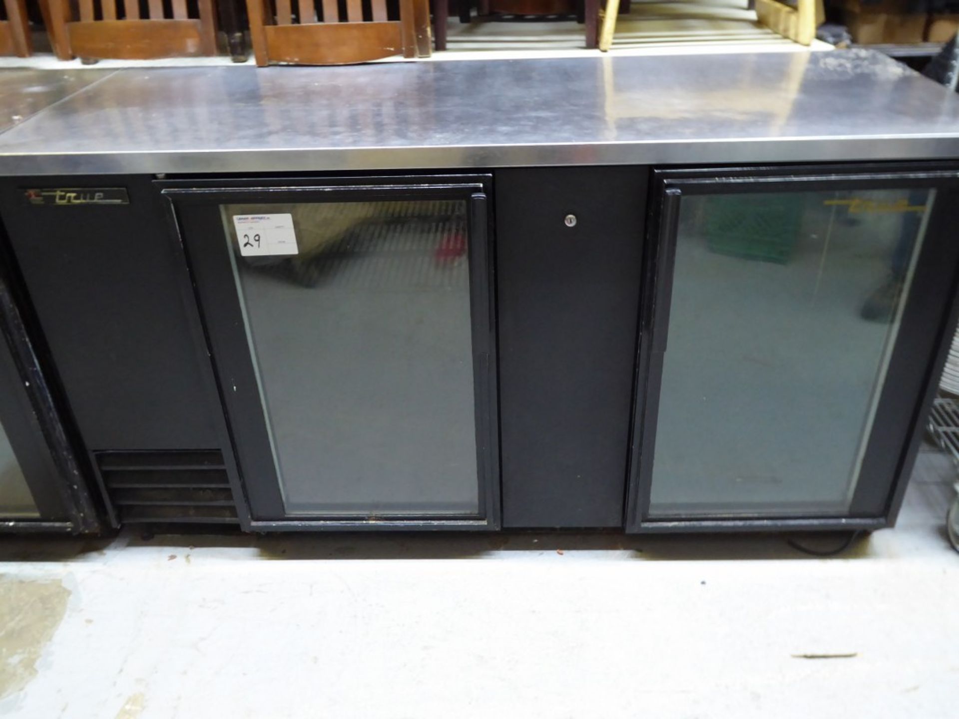 TRUE REFRIGERATION - 2 DOOR/SECTION BAR REFRIGERATOR - MODEL # TBB-3G