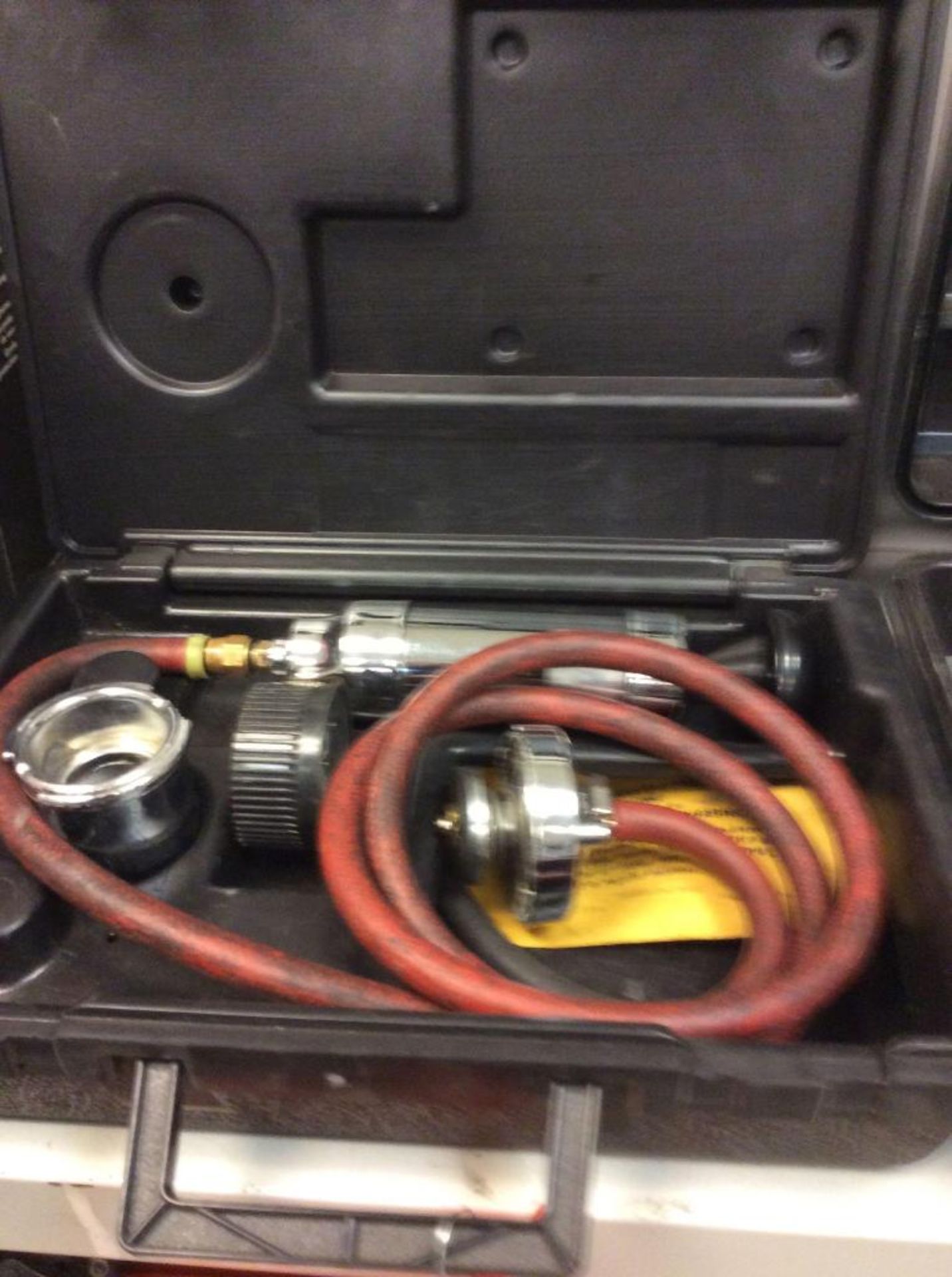 Lot of (5) assorted tools including DeWalt Sawzall, Skil pneumatic grinder, battery tester, Stanton - Image 3 of 5