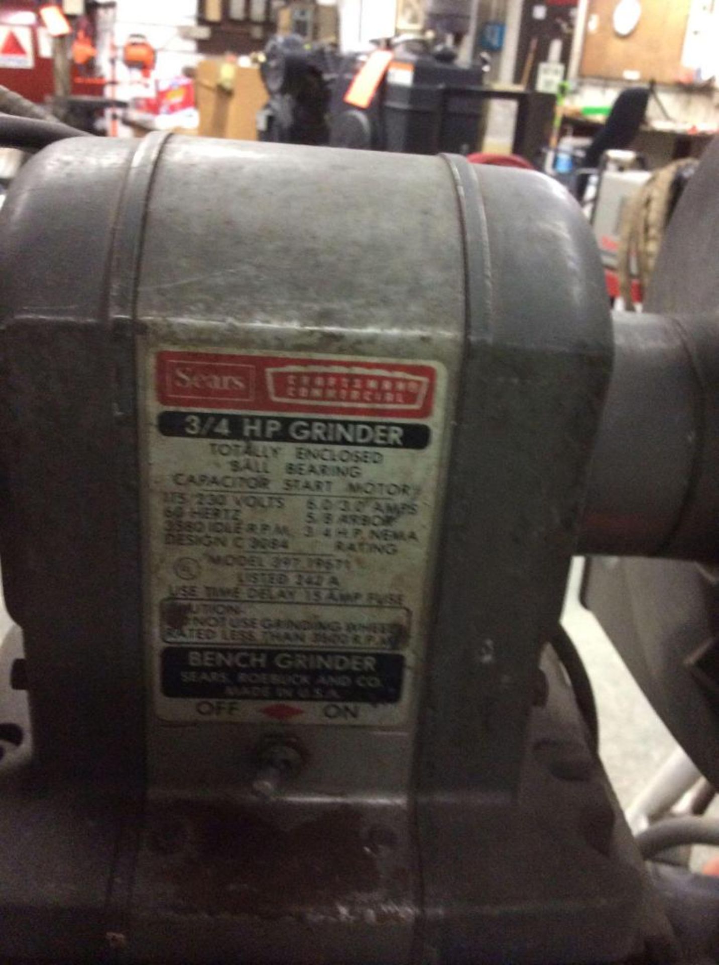 Lot contains (1) Lincoln AC/DC 225/125 electric arc welder with leathers, and (1) Sears, m/n 397.196 - Image 5 of 5